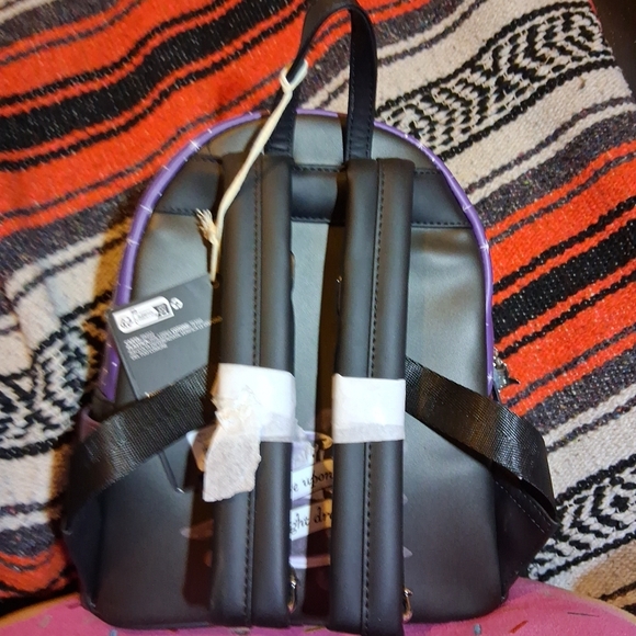 Loungefly Edgar Allen Poe Nevermore Mini Backpack NWT Books-a-Million Exclusive - Picture 5 of 9